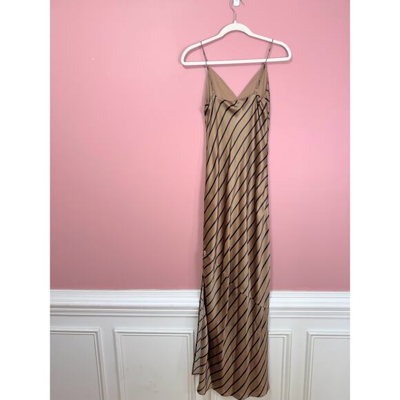 Cami NYC Raven Stripe Silk Slip Gown Size XS - Picture 6 of 8